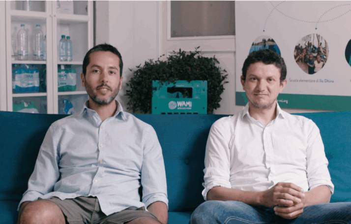 Michele Fenoglio e Giacomo Stefanini fondatori di Wami