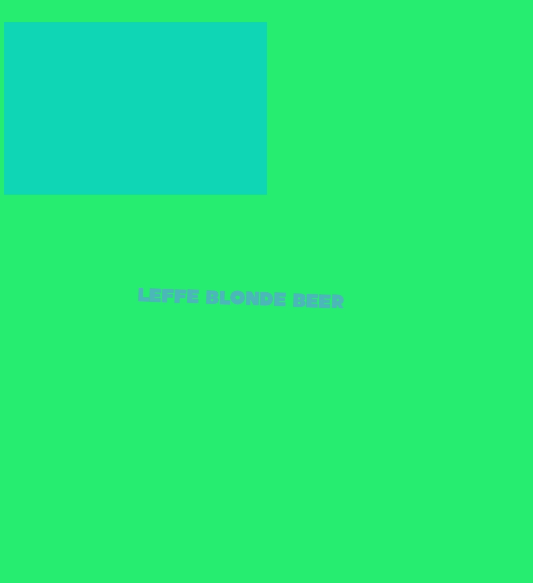 immagine Leffe Blonde