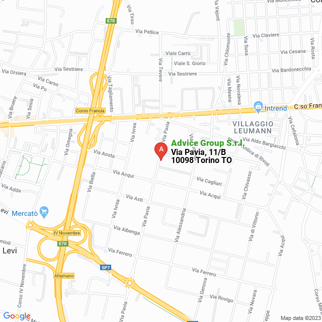 apri la mappa di Advice Group S.r.l.
