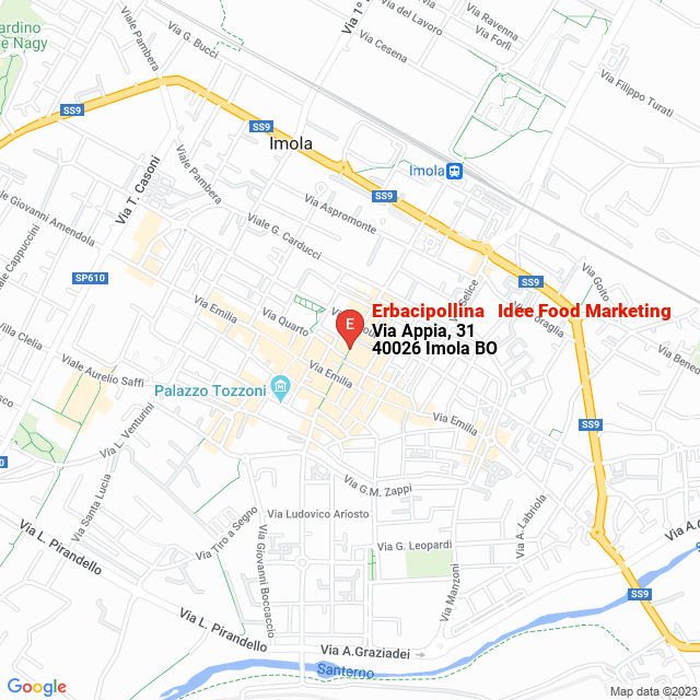 apri la mappa di Erbacipollina - Idee Food Marketing