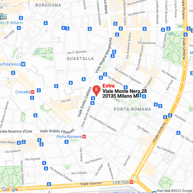 apri la mappa di Estra