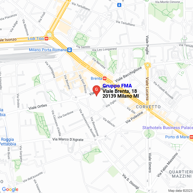 apri la mappa di Gruppo FMA