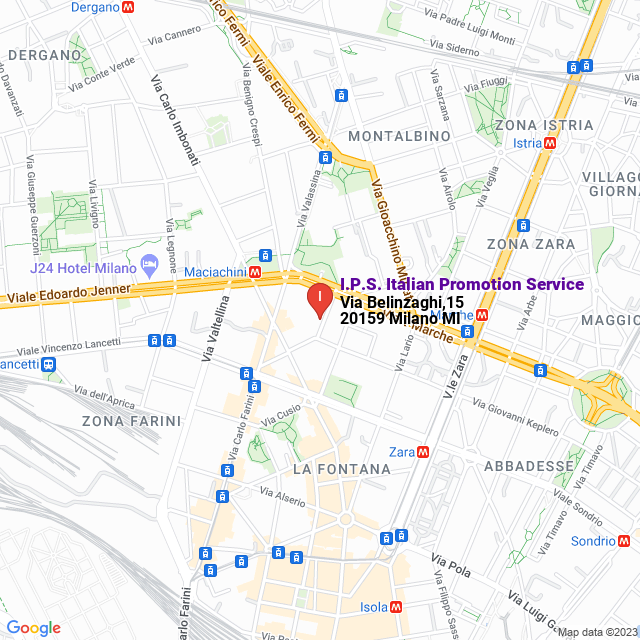 apri la mappa di I.P.S. Italian Promotion Service