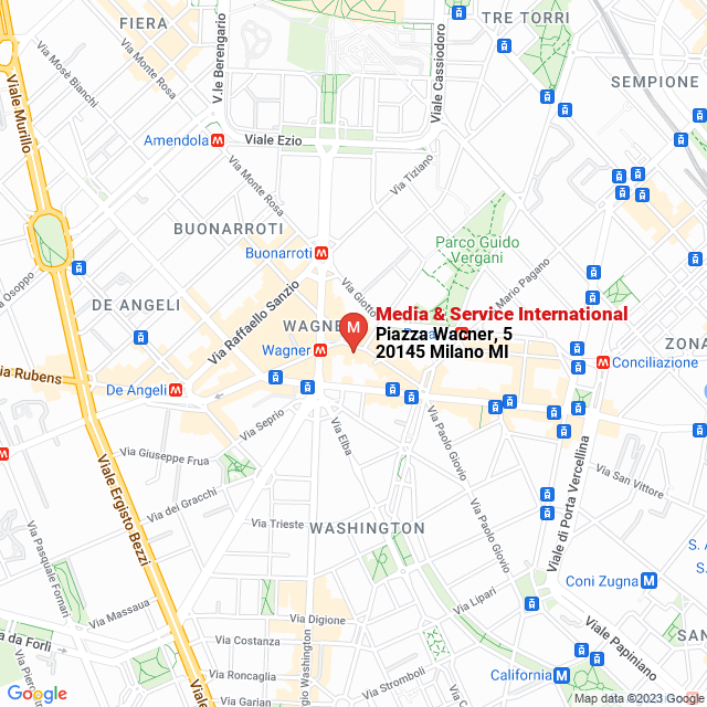 apri la mappa di Media & Service International