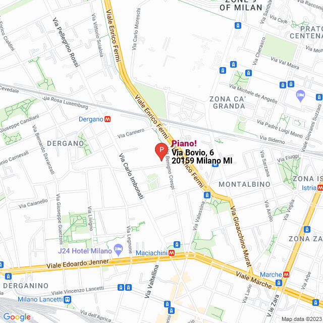 apri la mappa di Piano!