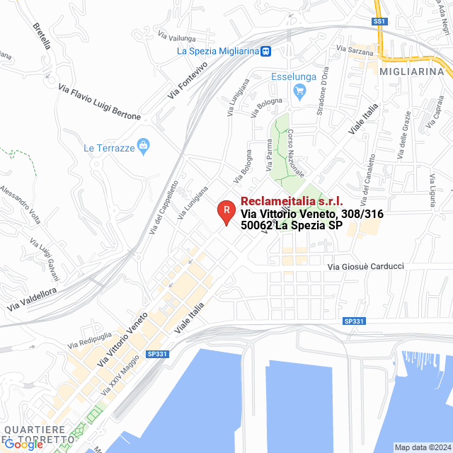 apri la mappa di Reclameitalia s.r.l.