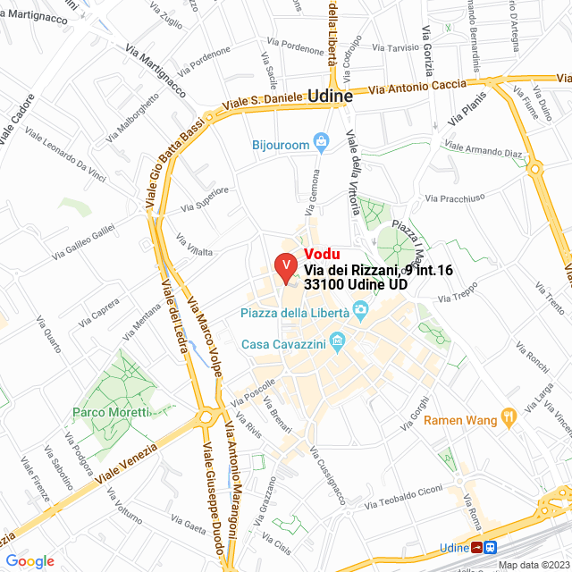 apri la mappa di Vodu