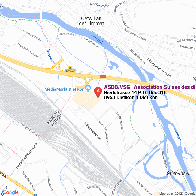 apri la mappa di ASDB/VSG - Association Suisse des distributeurs de Boissons/Verband Schweizerischer