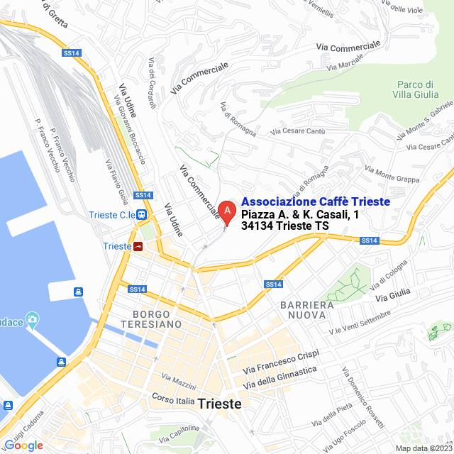 apri la mappa di Associazione Caffè Trieste