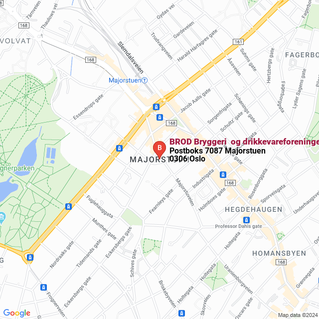 apri la mappa di BROD Bryggeri- og drikkevareforeningen