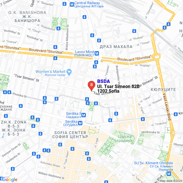 apri la mappa di BSDA