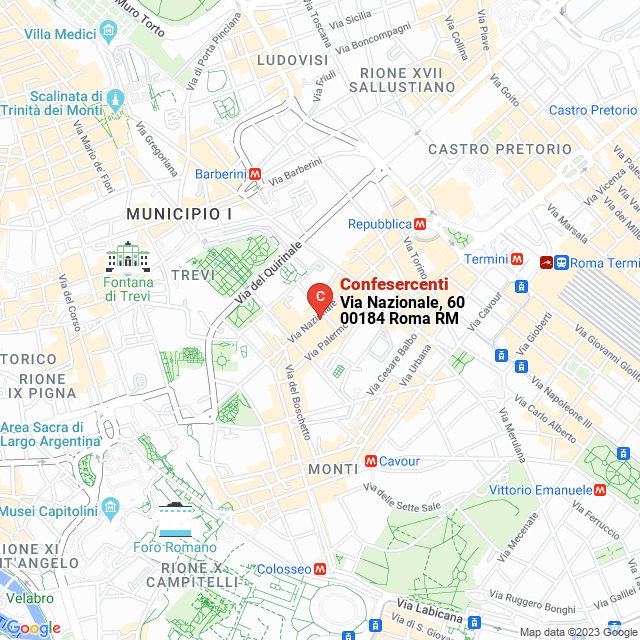 apri la mappa di Confesercenti