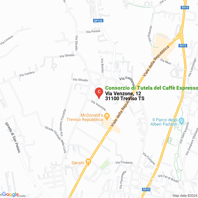 apri la mappa di Consorzio di Tutela del Caffè Espresso Italiano Tradizionale