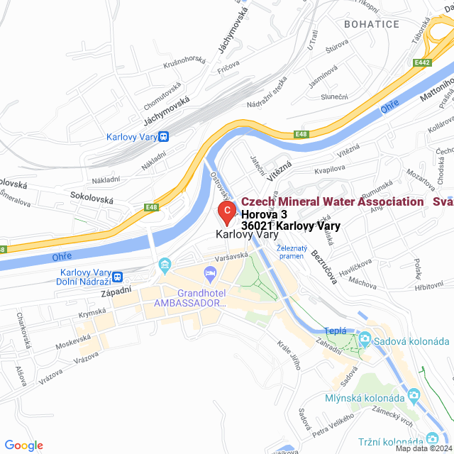 apri la mappa di Czech Mineral Water Association - Svaz mineralních vod