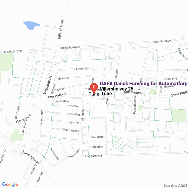 apri la mappa di DAFA Dansk Forening for Automatforplejning