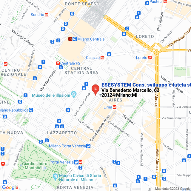 apri la mappa di ESESYSTEM Cons. sviluppo e tutela standard ESE