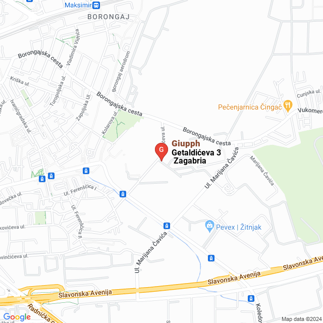 apri la mappa di Giupph