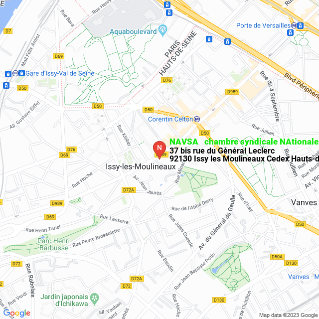 apri la mappa di NAVSA - chambre syndicale NAtionale de Vente et Services Automatiques