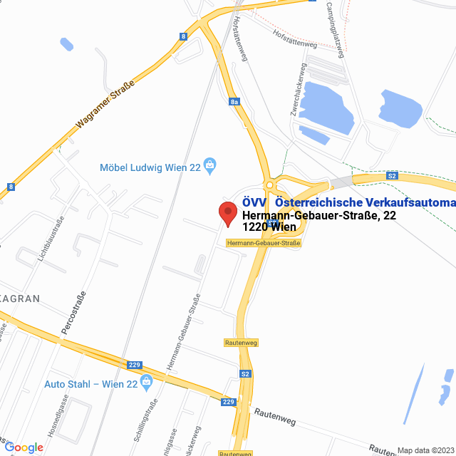 apri la mappa di ÖVV - Österreichische Verkaufsautomaten Vereinigung