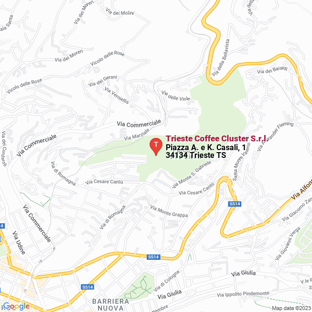 apri la mappa di Trieste Coffee Cluster S.r.l.