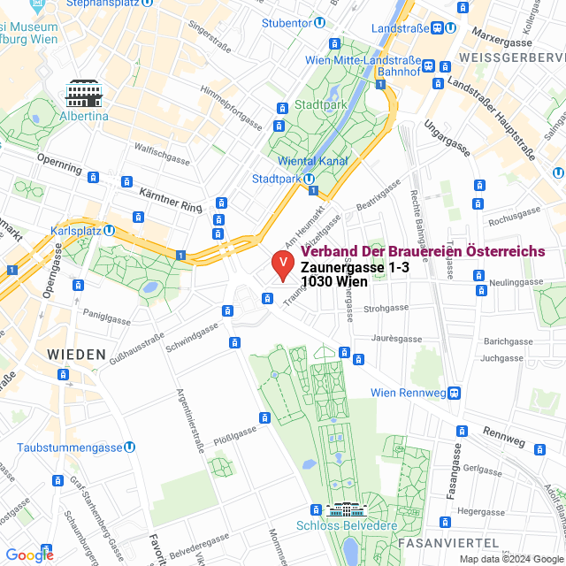 apri la mappa di Verband Der Brauereien Österreichs