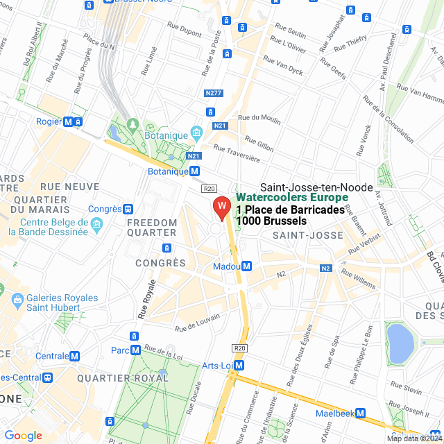 apri la mappa di Watercoolers Europe