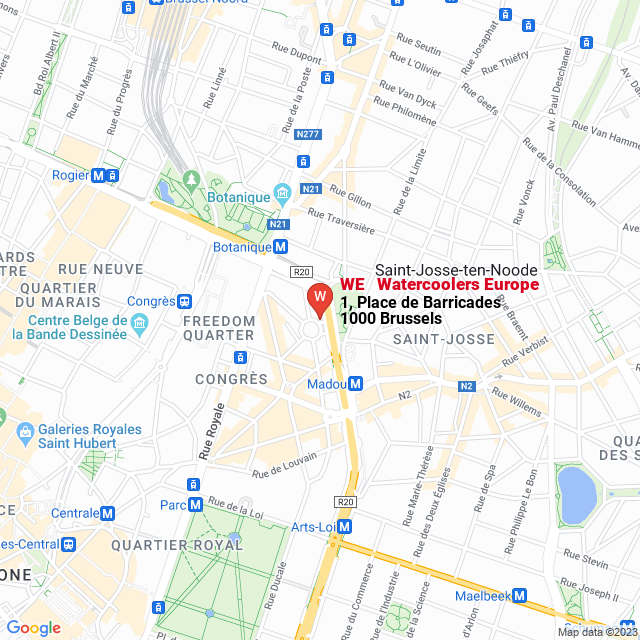 apri la mappa di WE - Watercoolers Europe