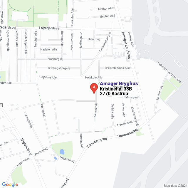 apri la mappa di Amager Bryghus