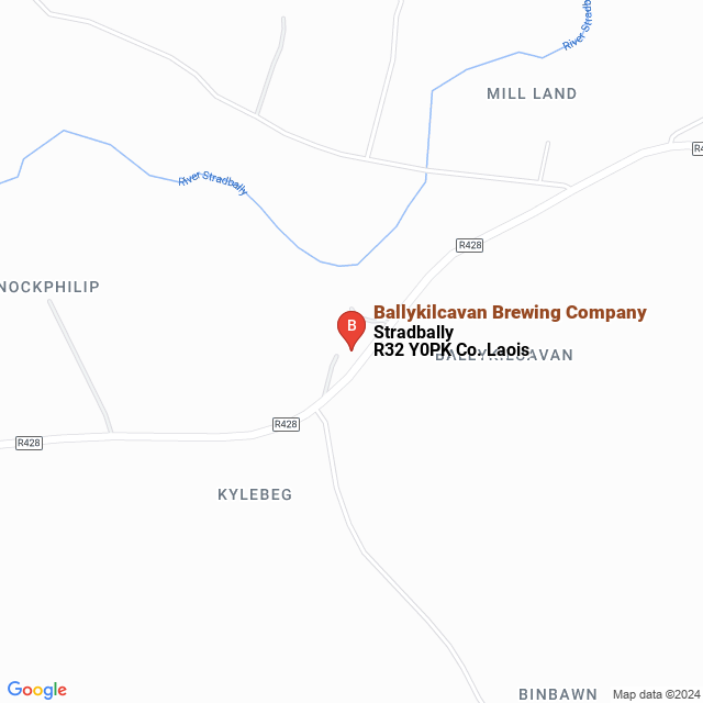 apri la mappa di Ballykilcavan Brewing Company