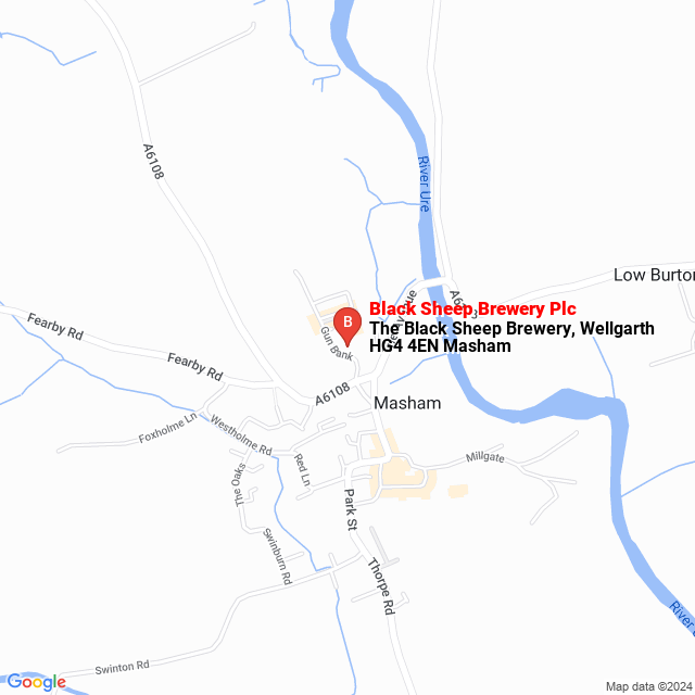 apri la mappa di Black Sheep Brewery Plc