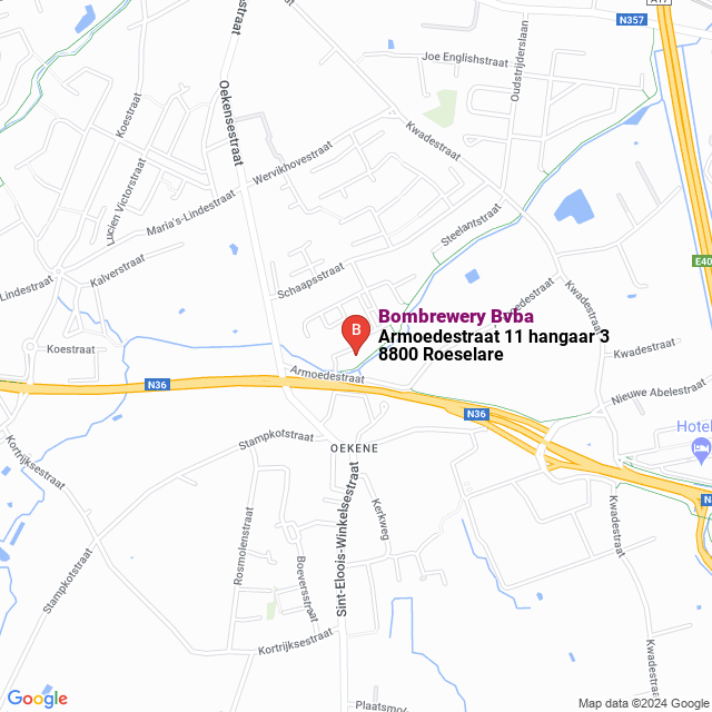 apri la mappa di Bombrewery Bvba