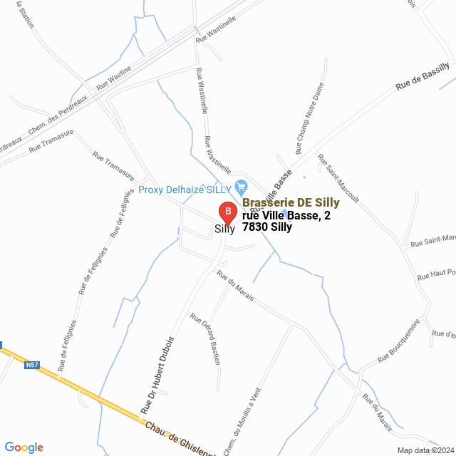 apri la mappa di Brasserie DE Silly