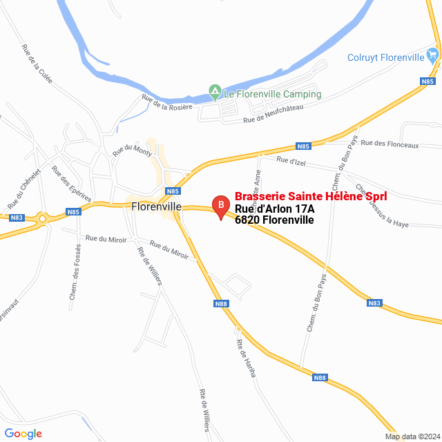 apri la mappa di Brasserie Sainte-Hélène Sprl