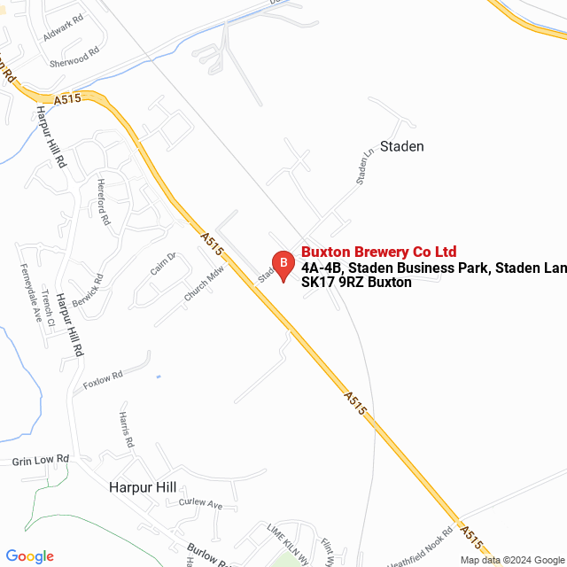 apri la mappa di Buxton Brewery Co Ltd