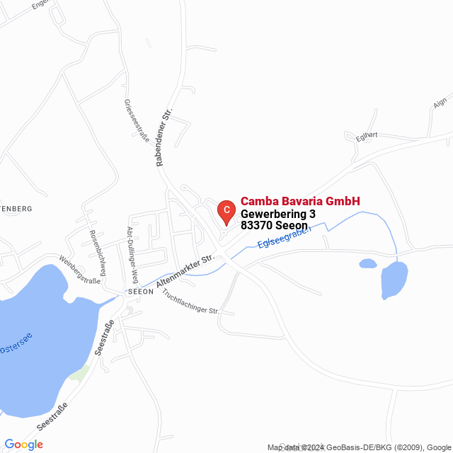 apri la mappa di Camba Bavaria GmbH