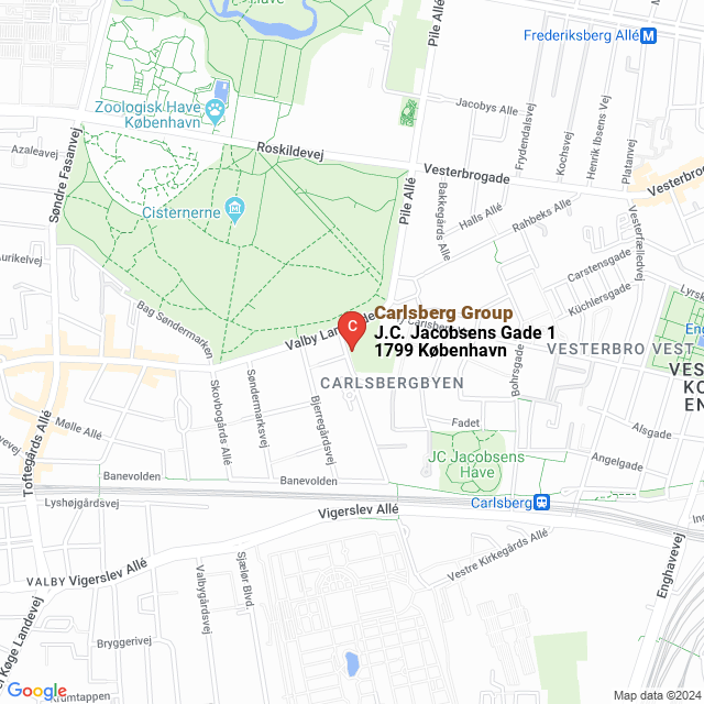 apri la mappa di Carlsberg Group