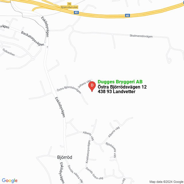 apri la mappa di Dugges Bryggeri AB