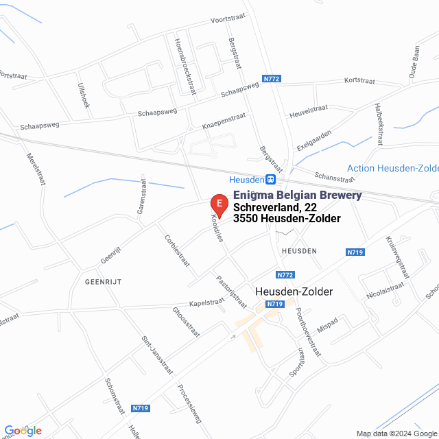 apri la mappa di Enigma Belgian Brewery