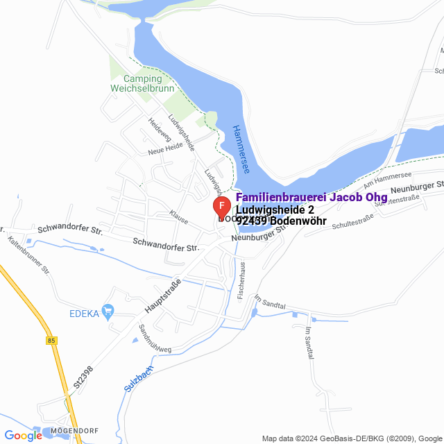 apri la mappa di Familienbrauerei Jacob Ohg