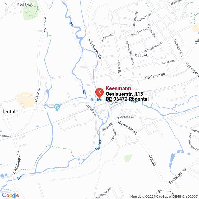 apri la mappa di Keesmann