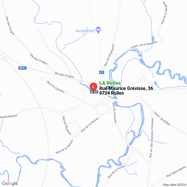 apri la mappa di LA Rulles