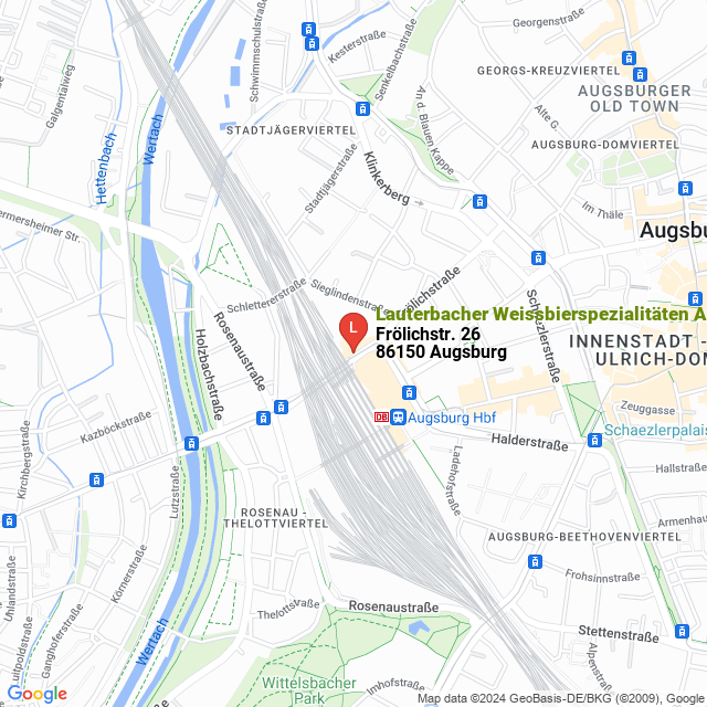 apri la mappa di Lauterbacher Weissbierspezialitäten Aus Der BS Export & Marken Gmbh