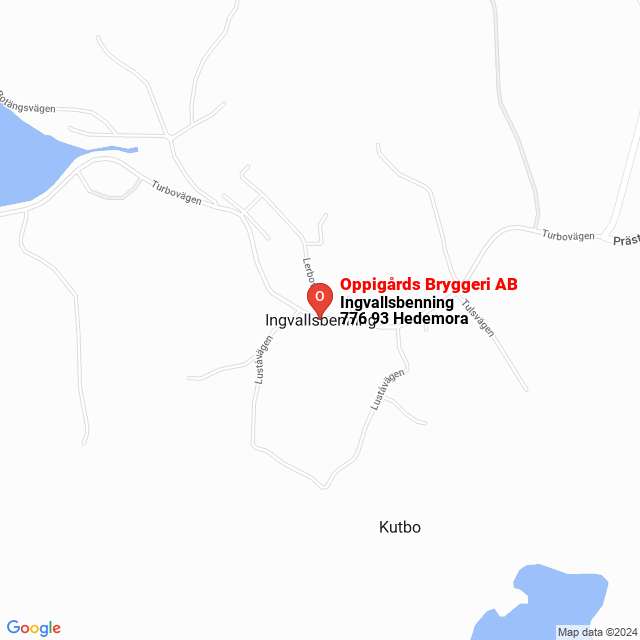 apri la mappa di Oppigårds Bryggeri AB
