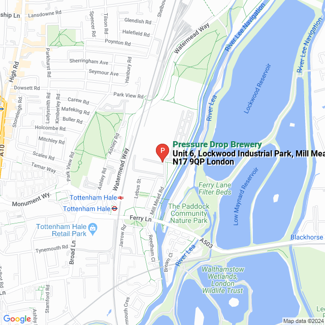 apri la mappa di Pressure Drop Brewery