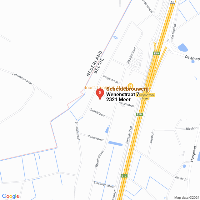 apri la mappa di Scheldebrouwerij