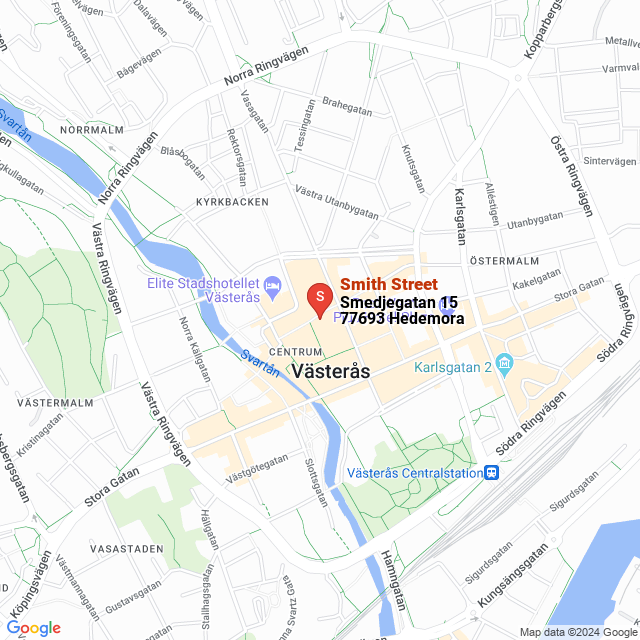 apri la mappa di Smith Street