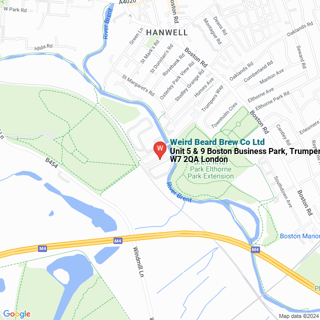 apri la mappa di Weird Beard Brew Co Ltd