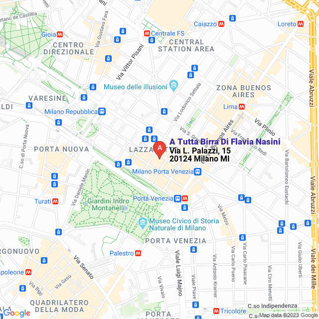 apri la mappa di A Tutta Birra Di Flavia Nasini