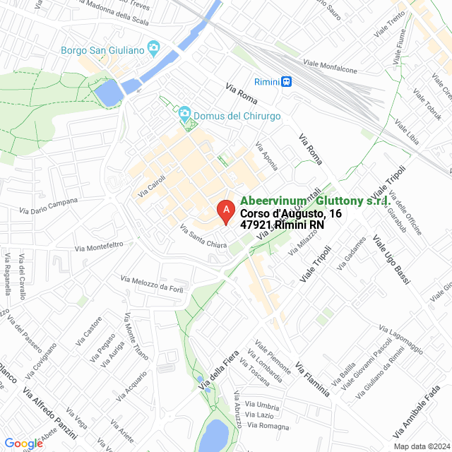 apri la mappa di Abeervinum - Gluttony s.r.l.