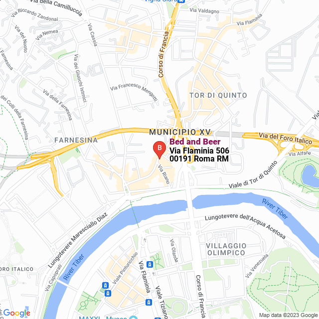 apri la mappa di Bed and Beer